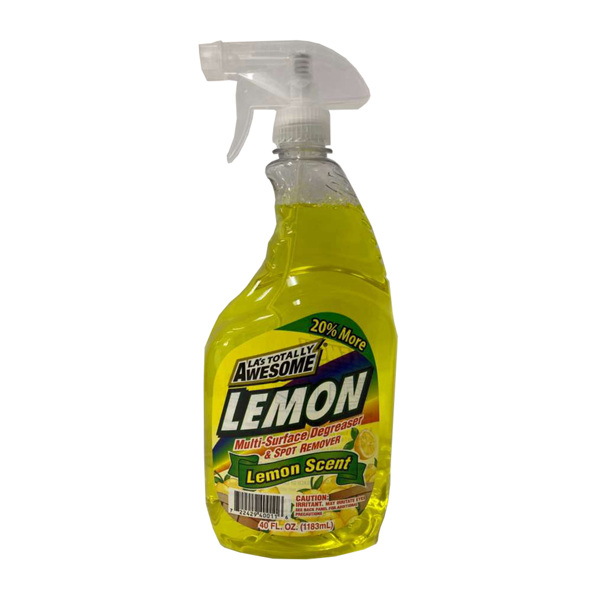 40 Oz LA's Totally Awesome Lemon Multi-surface Degreaser & Spot Remover Lemon Scent - AW022