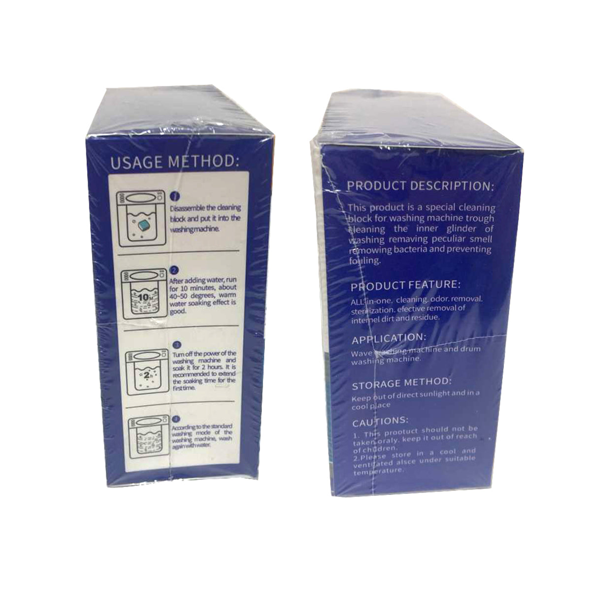 24 Tablets Washing Machine Cleaner - CWASHINGMC