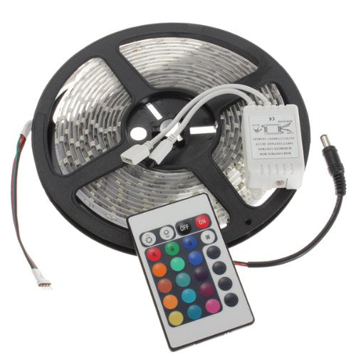 16 Ft Led Strip Light With Remote Control & Ac/Dc Adaptor - FL5M