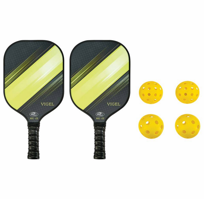 VIGEL Premium Outdoor Pickle Ball Set - GAME025