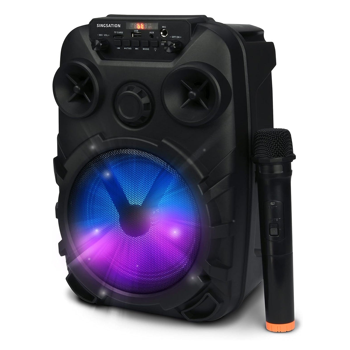 8 Inches All In One Karaoke System With Wireless Microphone & Remote - HT583