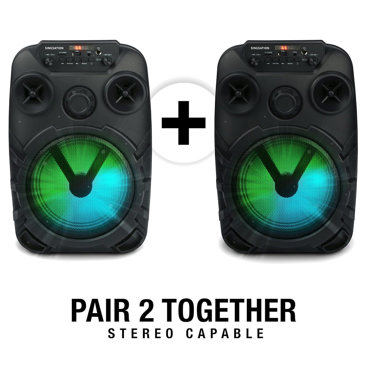 8 Inches All In One Karaoke System With Wireless Microphone & Remote - HT583