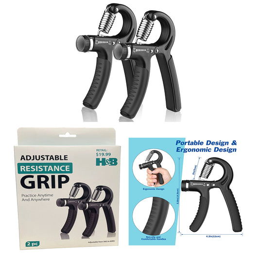 2 Pack Adjustable Resistance Grip - MGRIP2PK