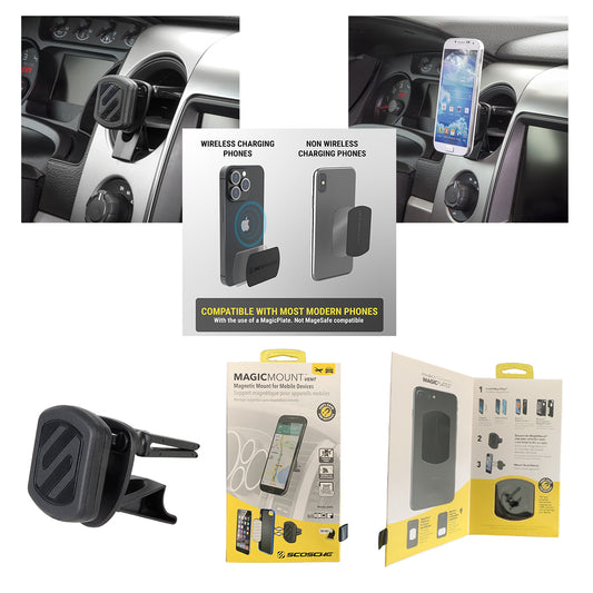 SCOSCHE Phone Magnetic Air Vent Mount - MMAGVNT2
