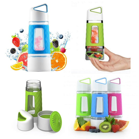 20 OZ Fruit Infusion Water Bottle with Pump - MSB