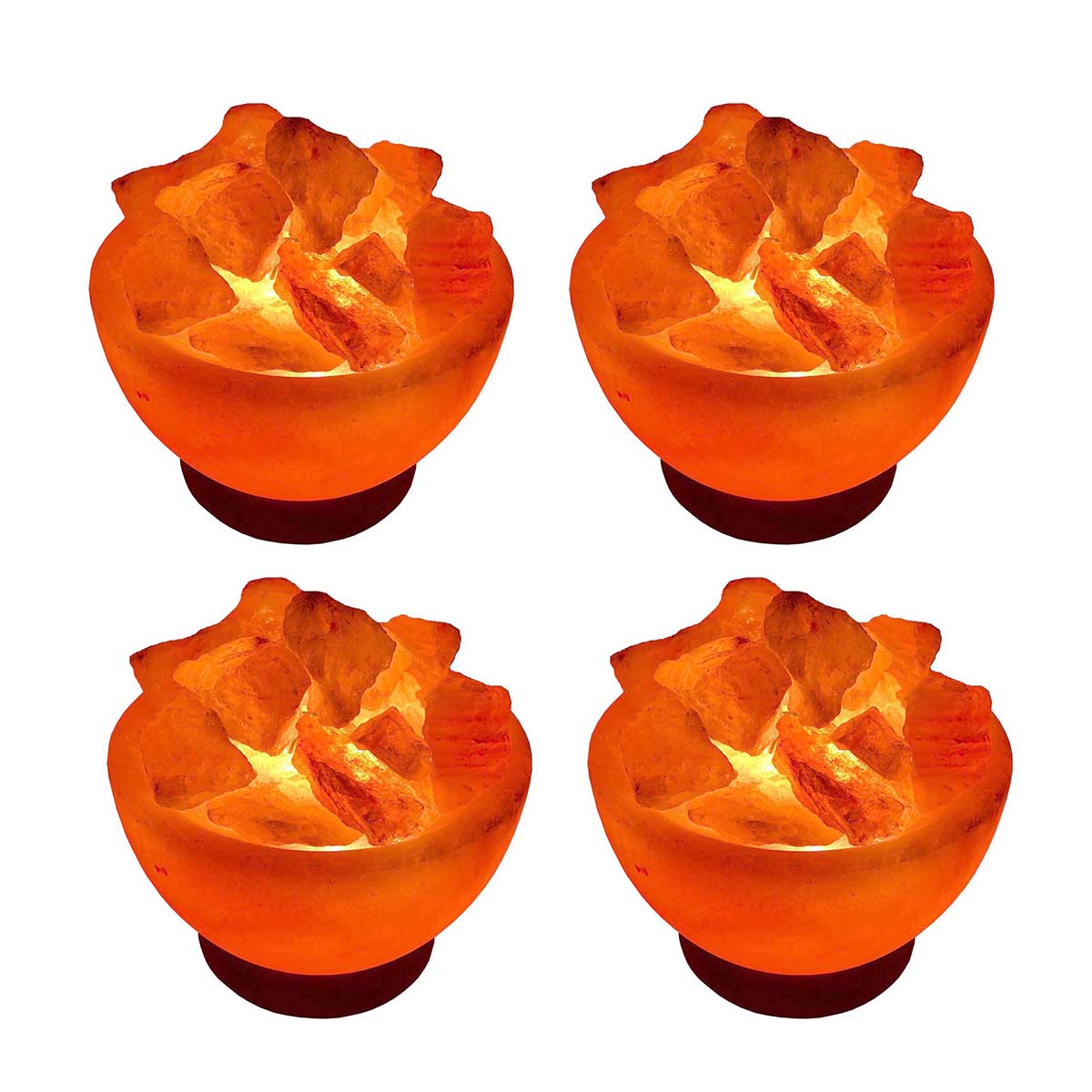 Himalayan Salt Lamp Bowl (Chunk) - MSLB