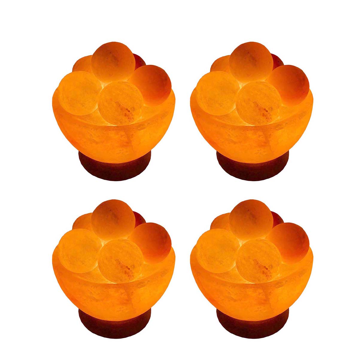 Himalayan Salt Lamp Bowl (Balls) - MSLB2