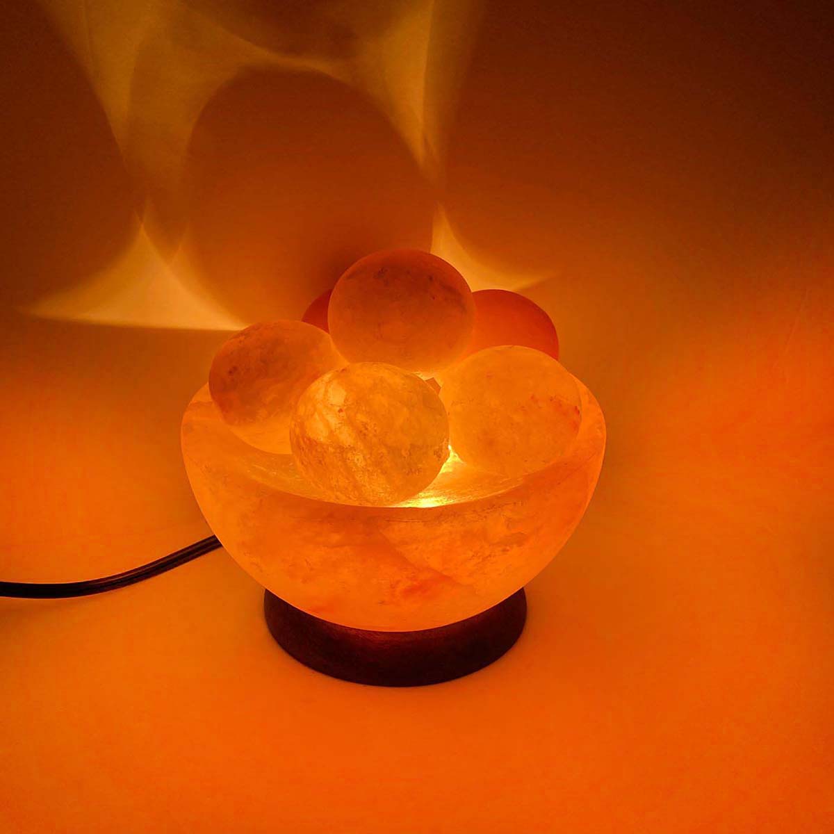 Himalayan Salt Lamp Bowl (Balls) - MSLB2