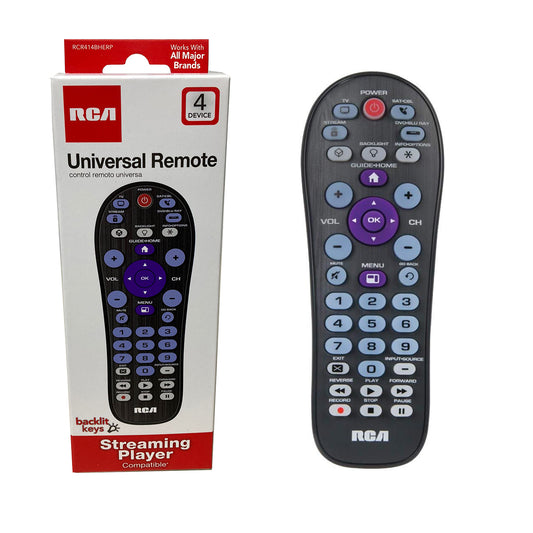 Rca 4 Device Universal Remote - UNRCR414