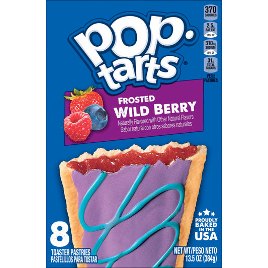 POP TARTS FROSTED WILD BERRY, 13.5oz - 8ct GPOPTARTS2856
