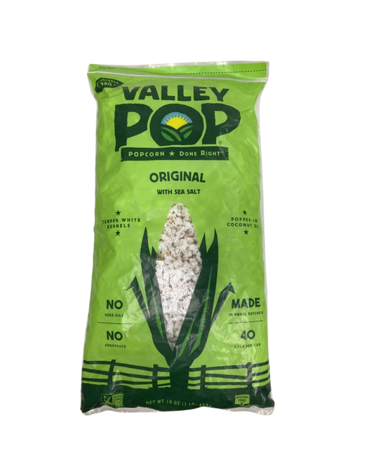 VALLEY POP 16oz BIG Bag Tender White - GVAL0011
