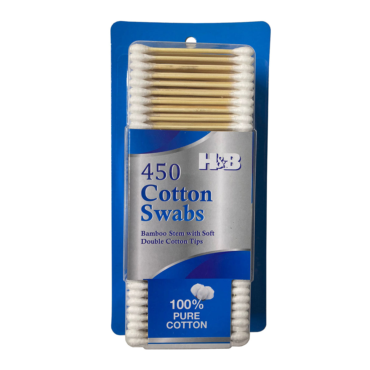 450 Count Bamboo Cotton Swab - 450HB