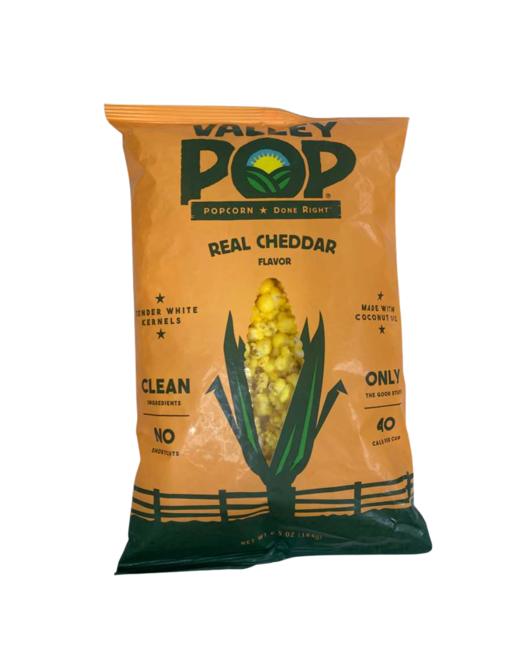 VALLEY POP 6.5 oz Cheddar Cheese Popcorn - GVAL9515