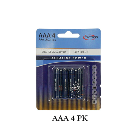 4 Pk Aaa Alkaline Battery - AAAALK4PK