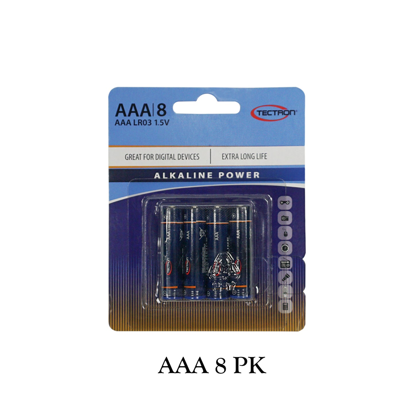 8 Pk Aaa Alkaline Battery - AAAALK8PK