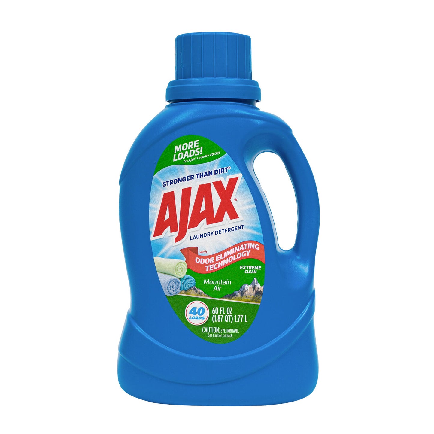 60 Oz Ajax Extreme Clean Laundry Detergent, Mountain Air - AJAXX36