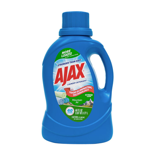 60 Oz Ajax Extreme Clean Laundry Detergent, Mountain Air - AJAXX36