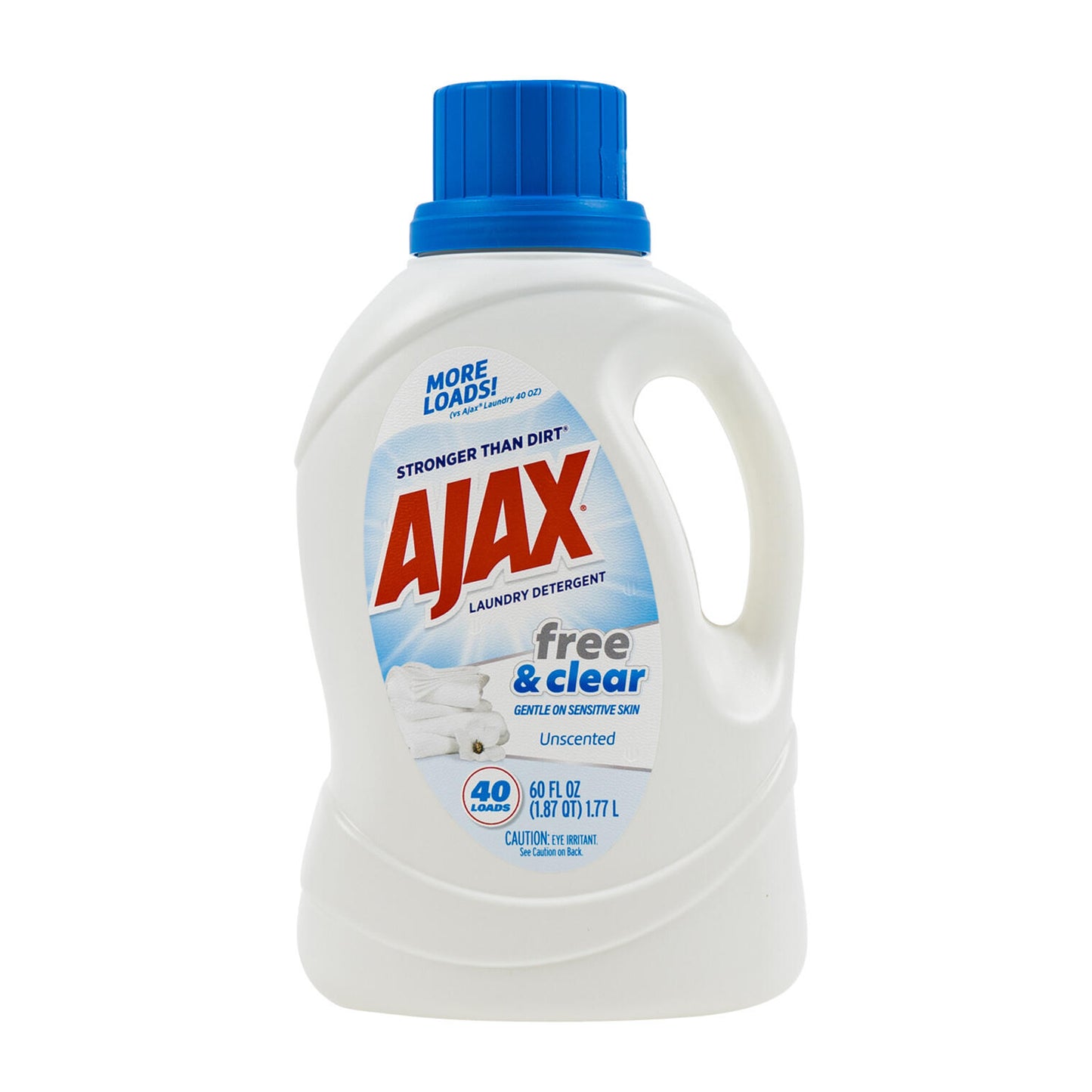 60 Oz Ajax Free and Clear Laundry Detergent - AJAXX40A