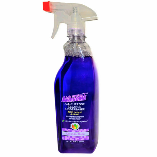 32 Oz LA's Totally Awesome All Purpose Cleaner & Degreaser, Lavender Burst - AW175