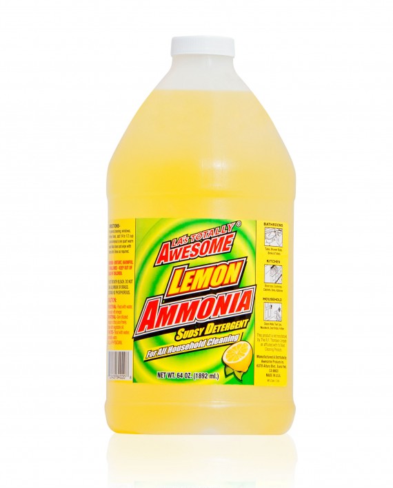 64 Oz LA's Totally Awesome Ammonia, Lemon - AW237