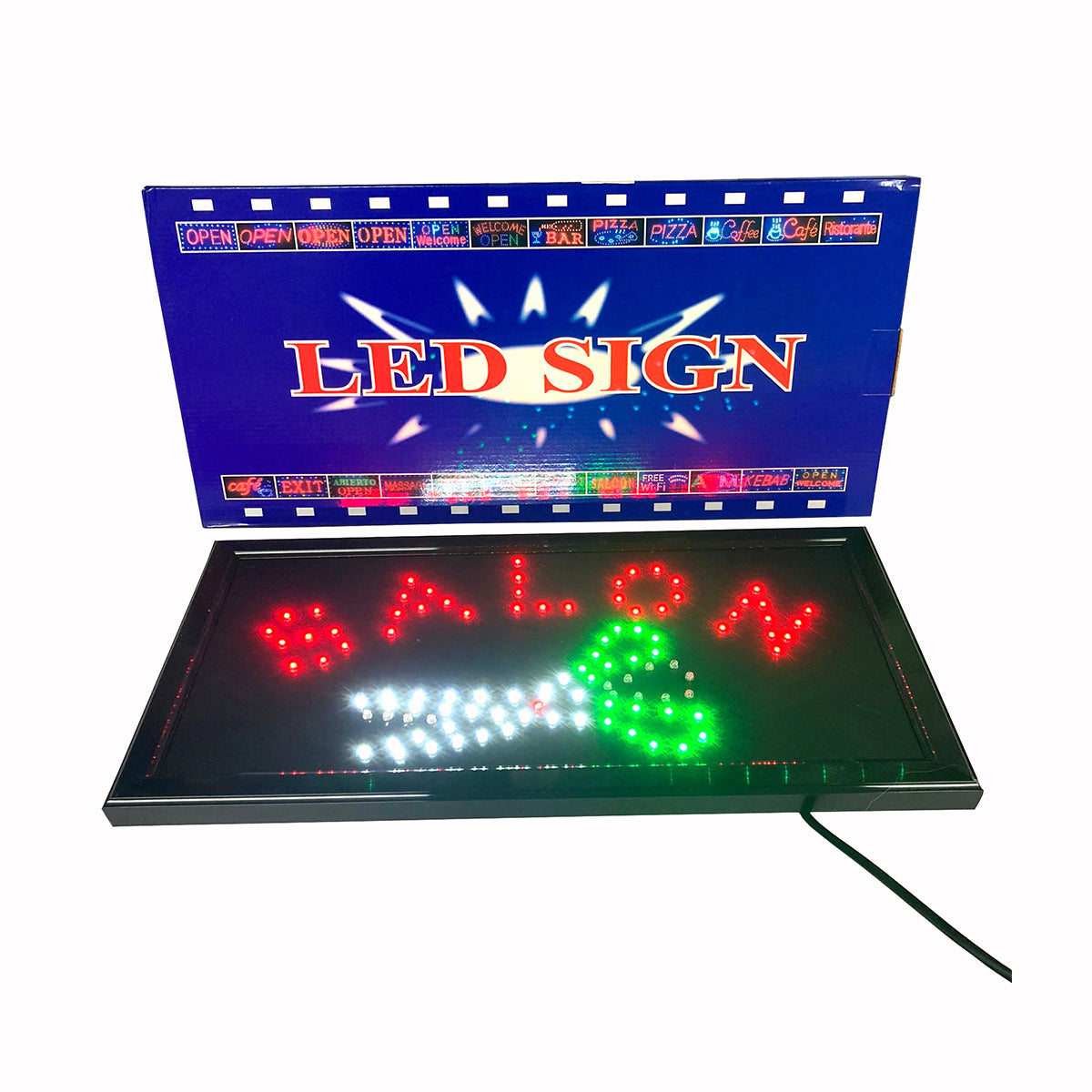 Led Sign Board Display “Salon” - BL73– Tectron International