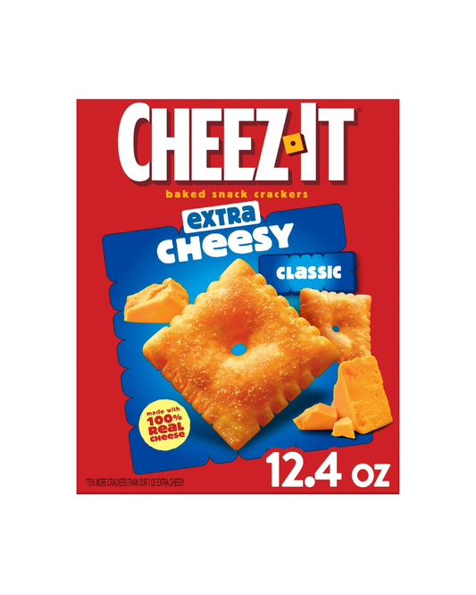 CHEEZ-IT EXTRA CHEESY 12.4oz M CHEEZIT607