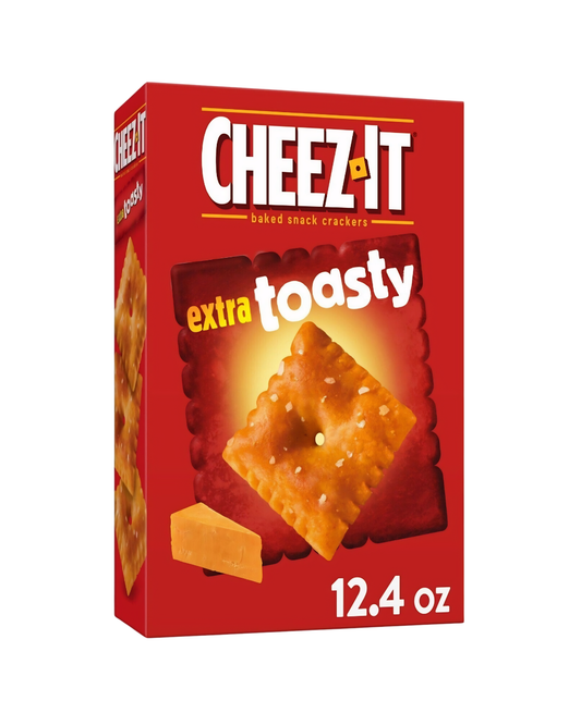 CHEEZ-IT EXTRA TOASTY BAKED 12.4oz M CHEEZIT437