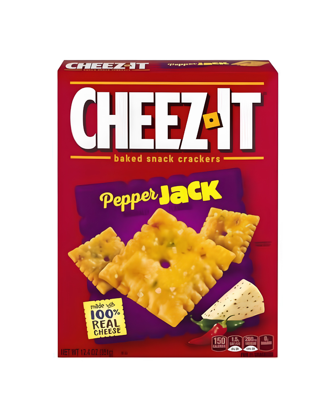 CHEEZ-IT PEPPER JACK CHEESE CRACKERS 12.4oz MCHEEZIT252