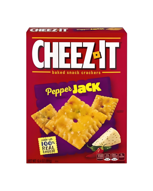 CHEEZ-IT PEPPER JACK CHEESE CRACKERS 12.4oz MCHEEZIT252