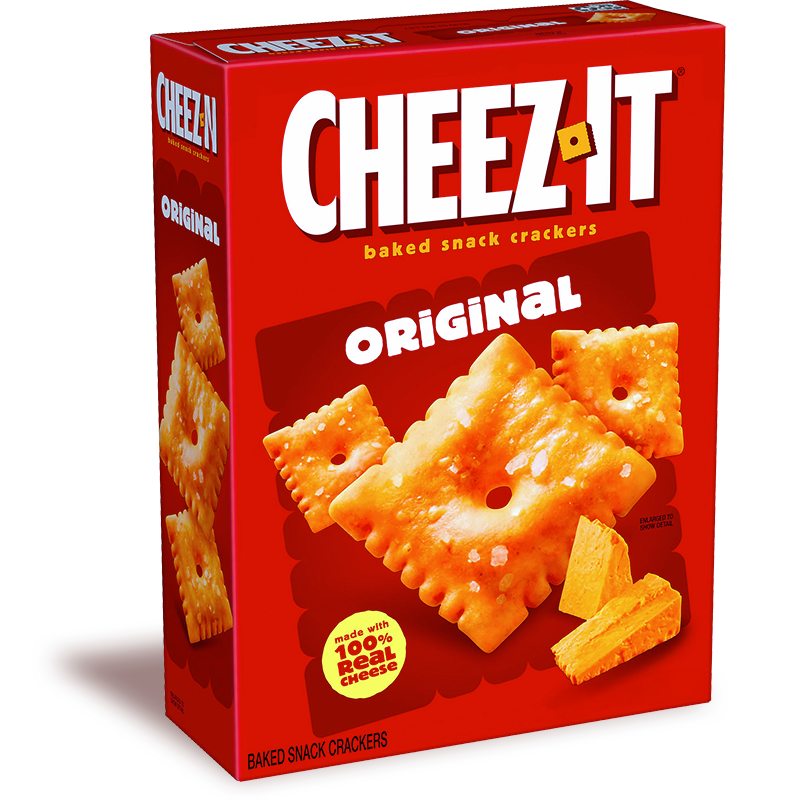 CHEEZ IT BAKED SNACK CRACKERS ORIGINAL, 12.4oz (351g) M CHEEZIT851