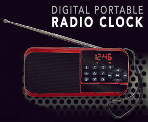 Digital Portable USB/FM/Bluetooth Pocket Radio - CR4328