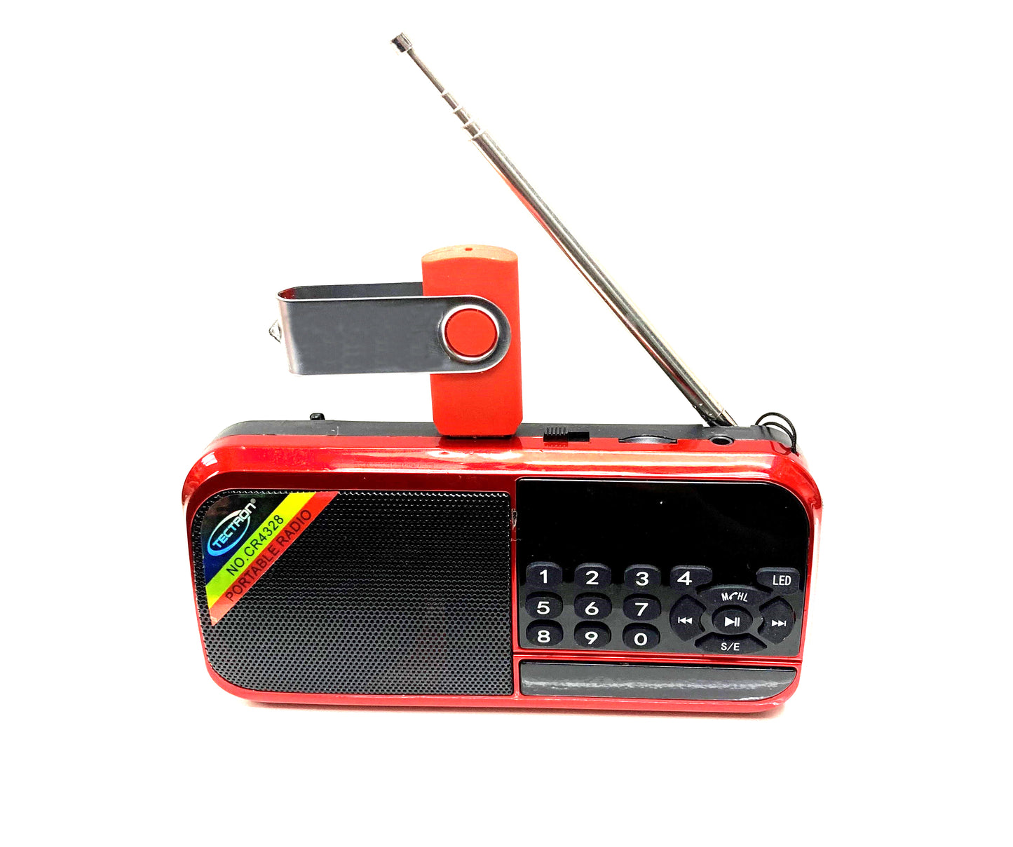 Digital Portable USB/FM/Bluetooth Pocket Radio - CR4328