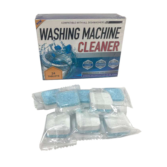 24 Tablets Washing Machine Cleaner - CWASHINGMC