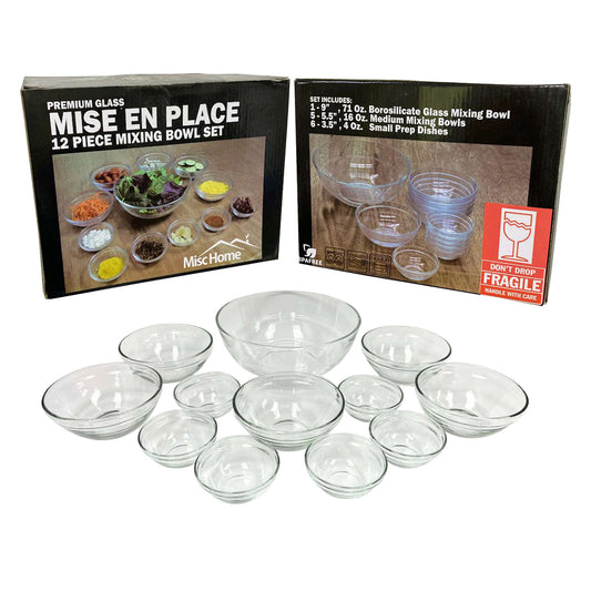 12 Pieces Mixing Bowl Set - FC012