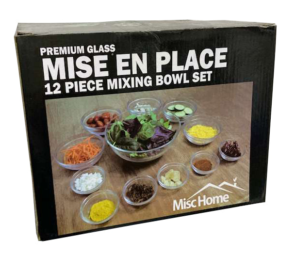 12 Pieces Mixing Bowl Set - FC012