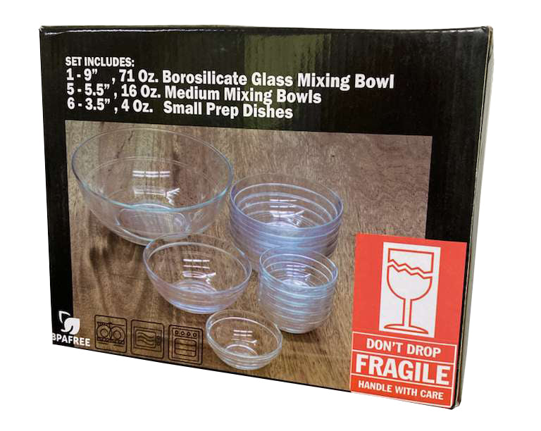 12 Pieces Mixing Bowl Set - FC012