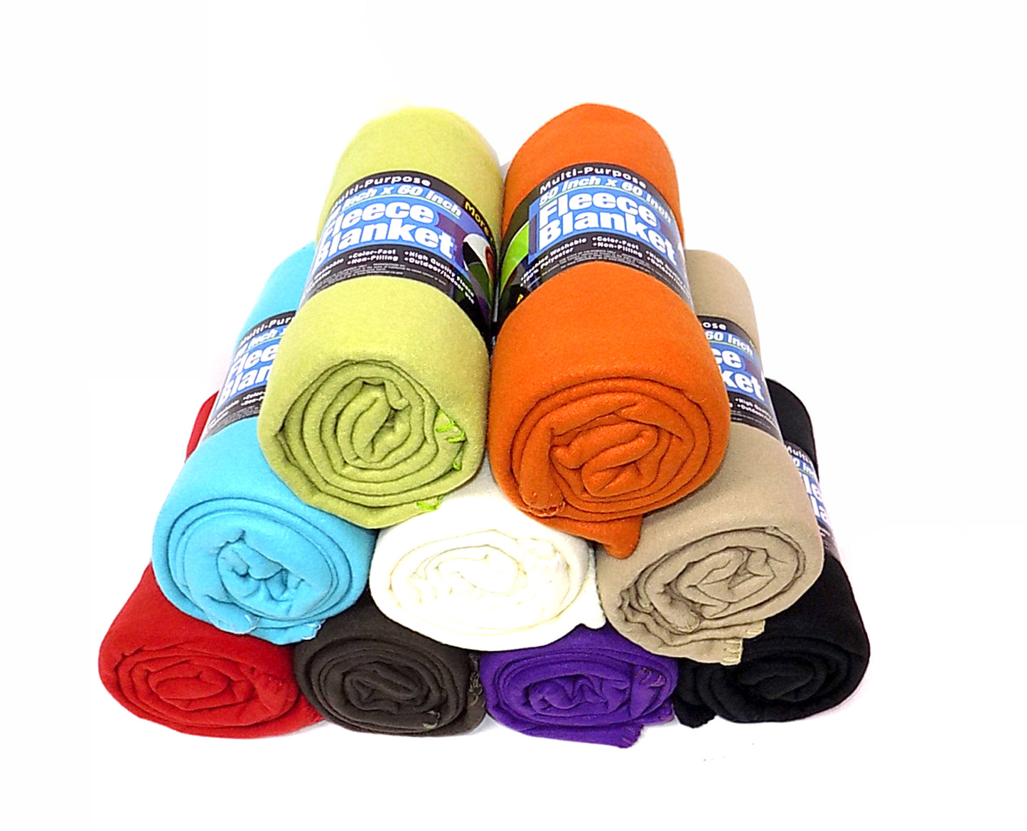 50 X 60” Fleece Blanket (Assorted Plain Color) - FLEECE1