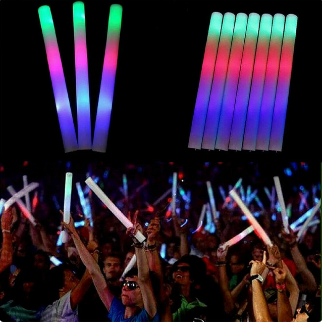 18 Inches LED Light Up Foam Wand - FLFOAM