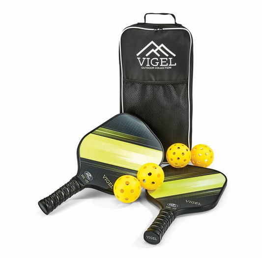 VIGEL Premium Outdoor Pickle Ball Set - GAME025