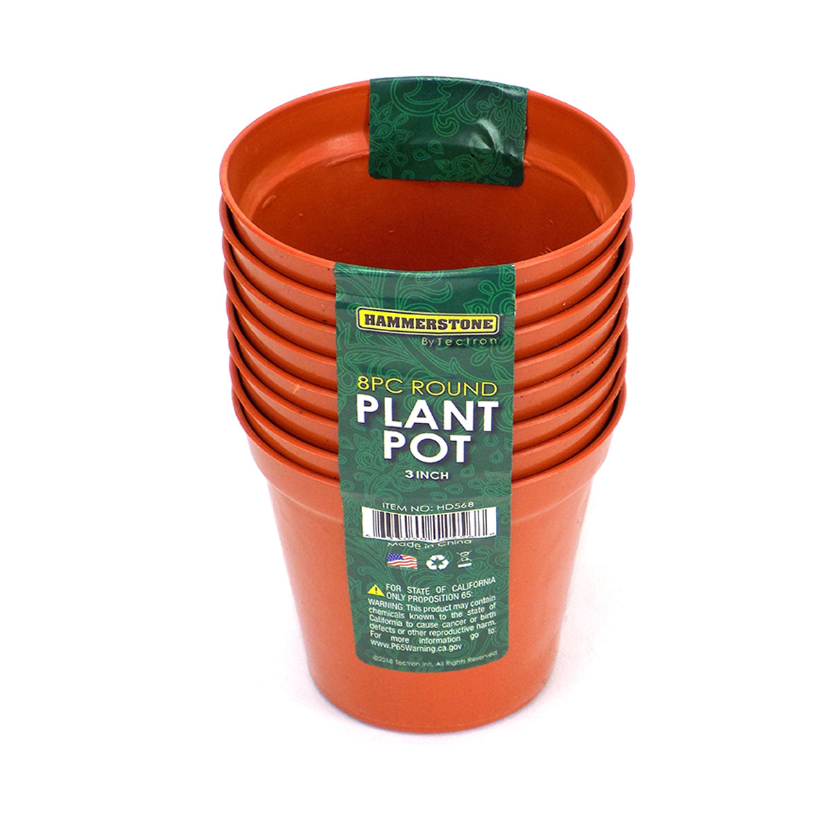 3” Plastic Plant Pot
8 Pcs - HD568