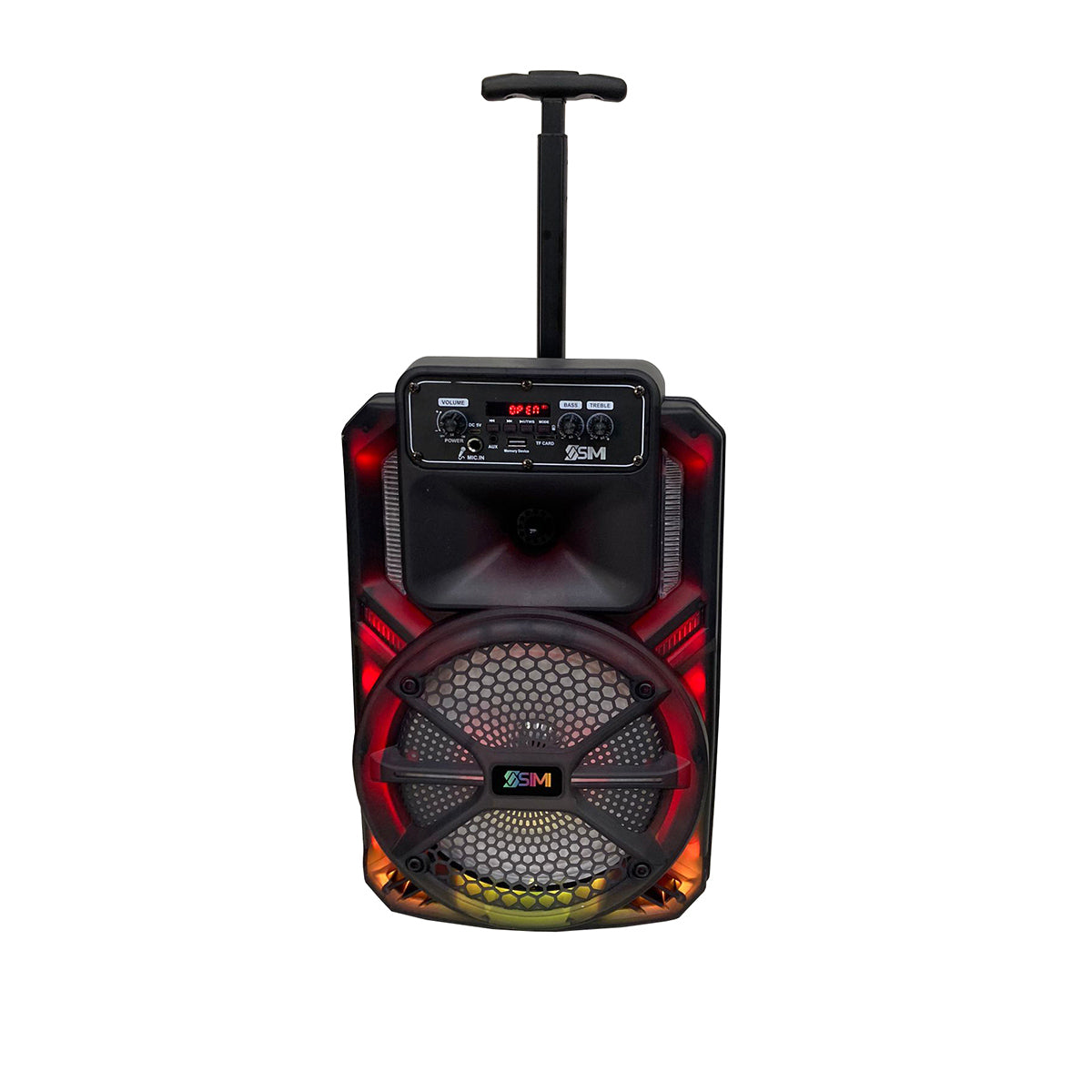 8” Wireless Speaker With LED Lights 800 mAh - HT082