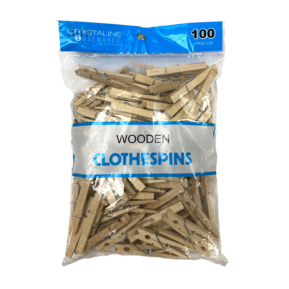 100 Pcs Wooden Clothespins - HW100