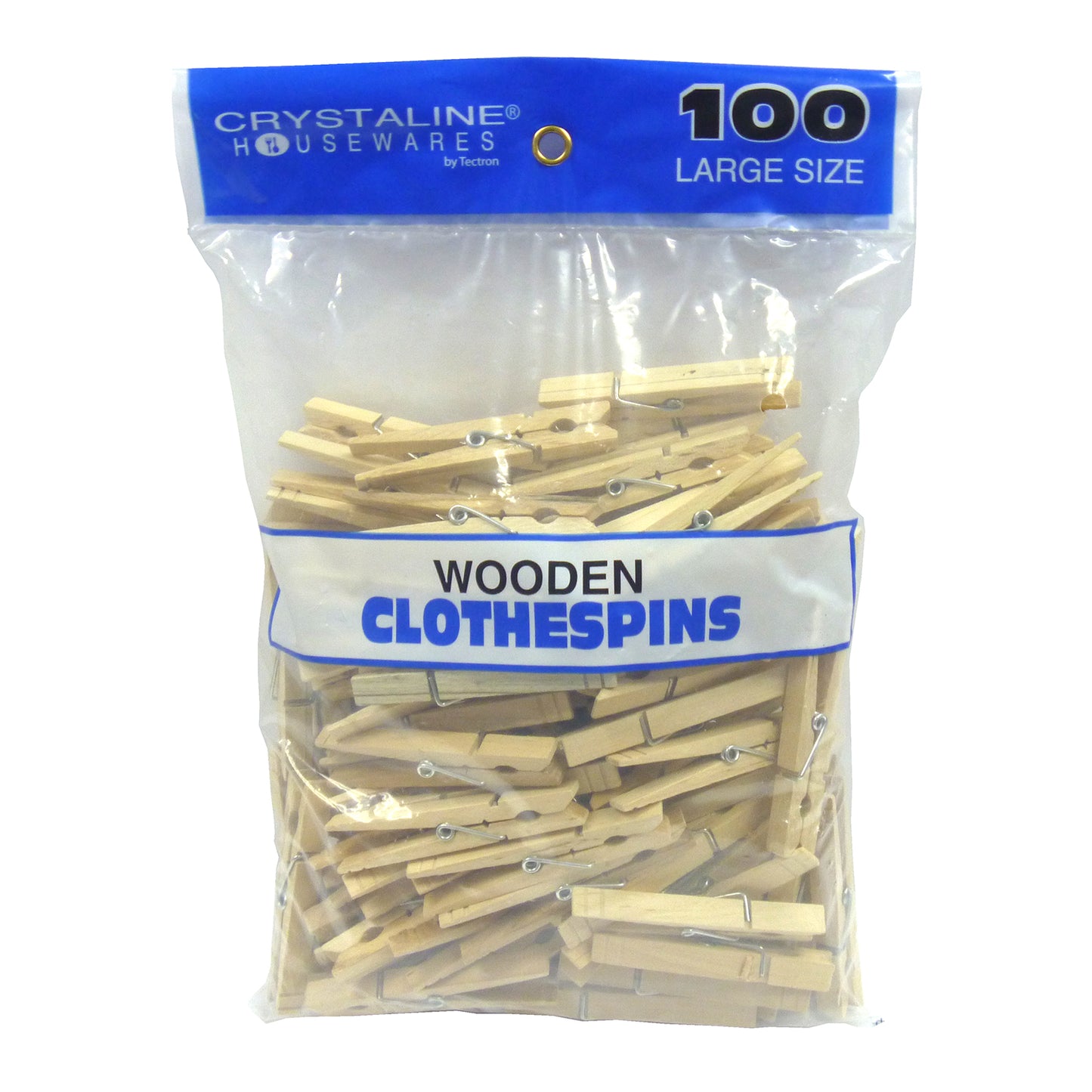 100 Pcs Wooden Clothespins - HW100