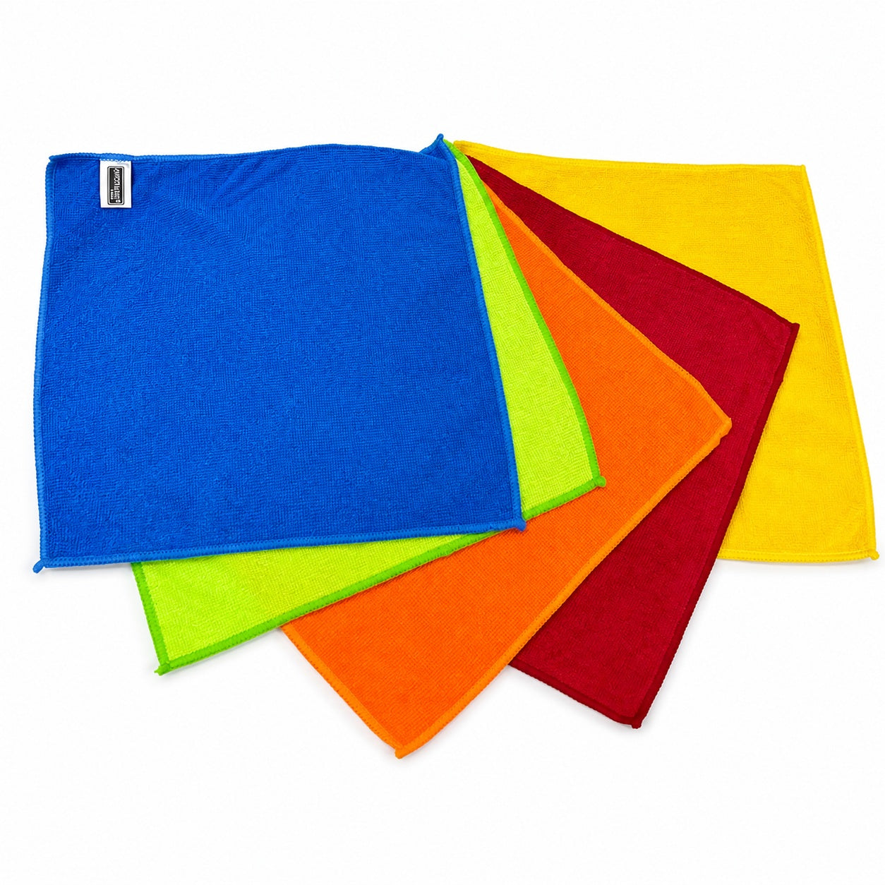 5 Pcs Microfiber Cleaning Cloth
Size: 11.8" X 11.8" - HW3014
