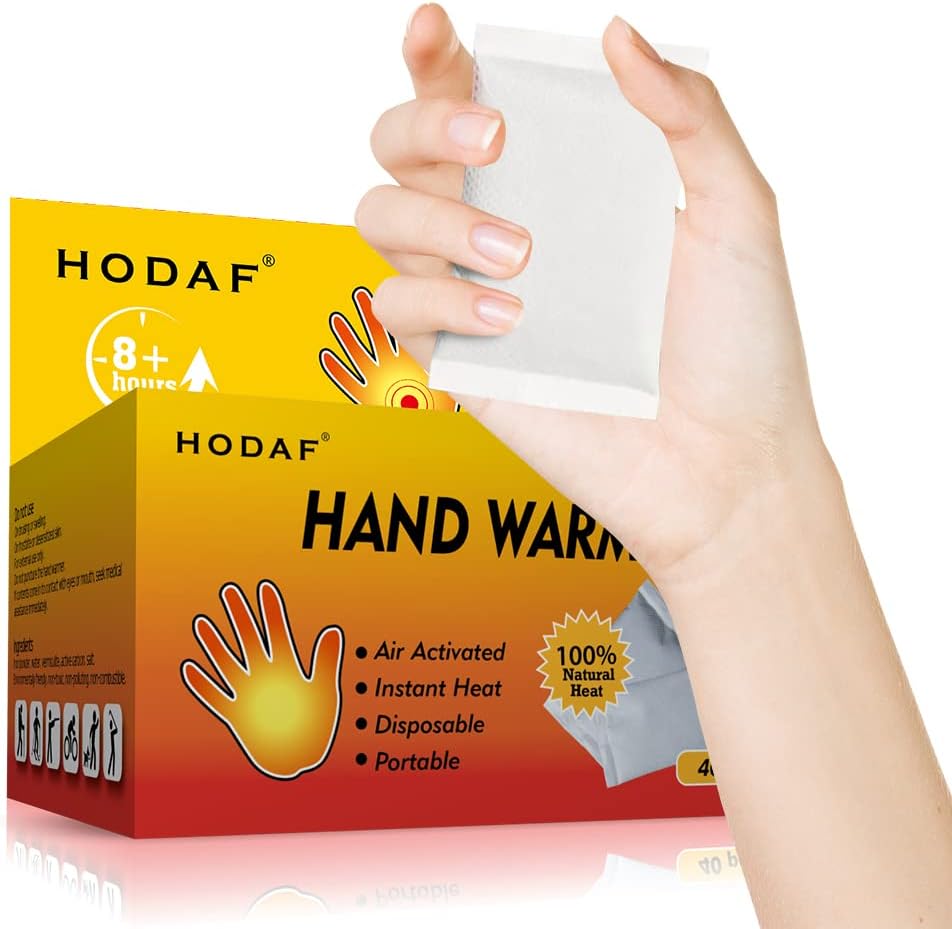 40 Pairs Disposable Hand Warmers in Display Box - HWHANDWARMER