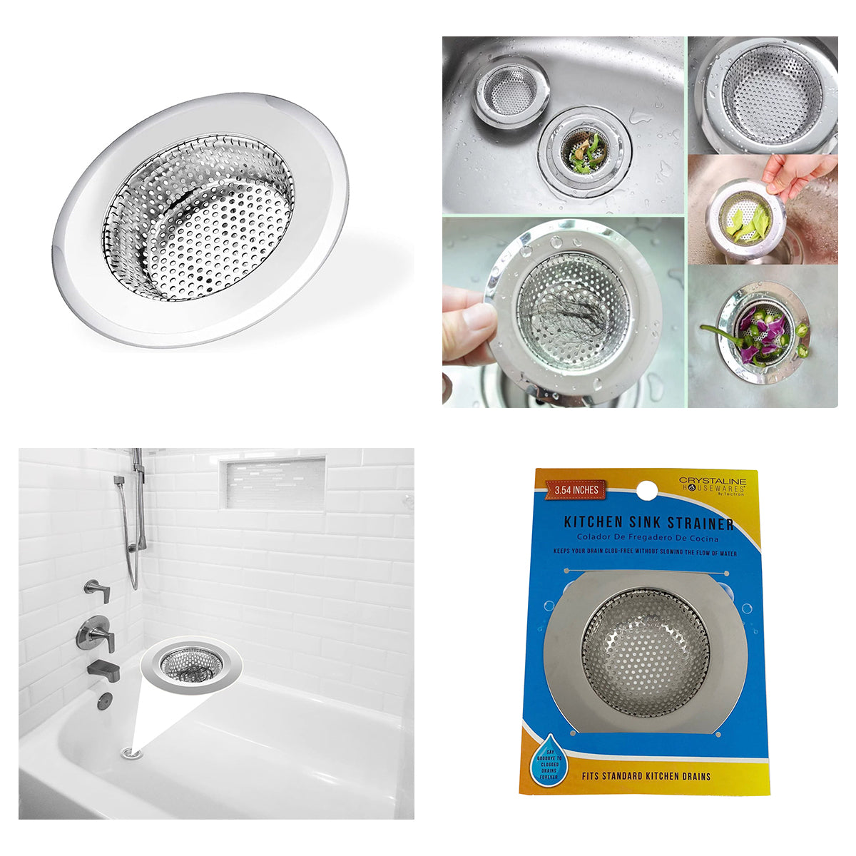 3.54 Inches Kitchen Sink Strainer - KT090