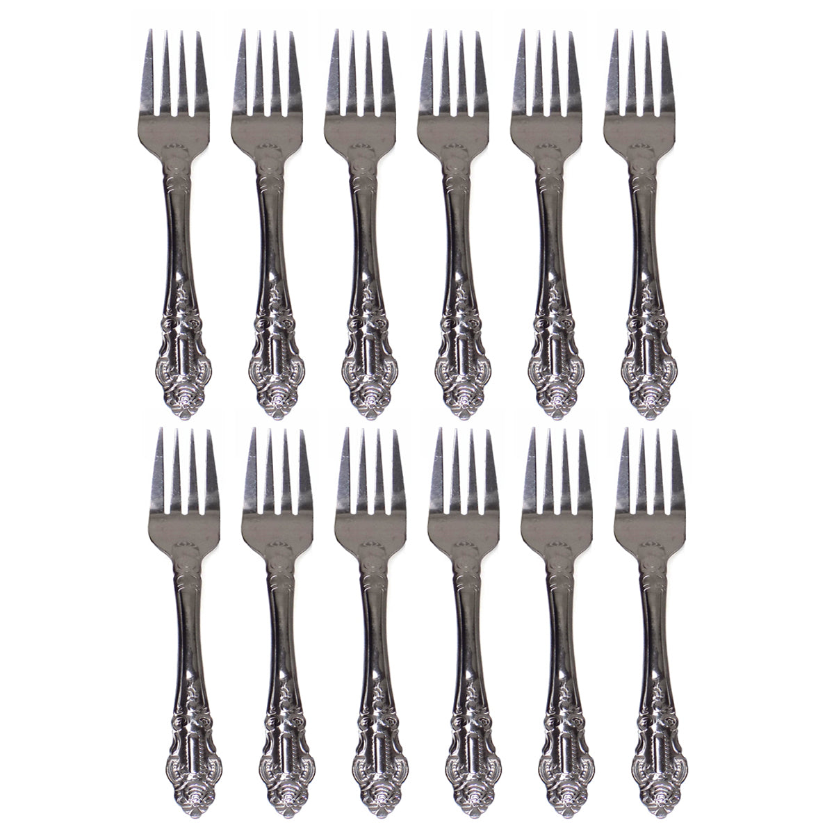 12 PcsStainless Steel Fork Set - KT229