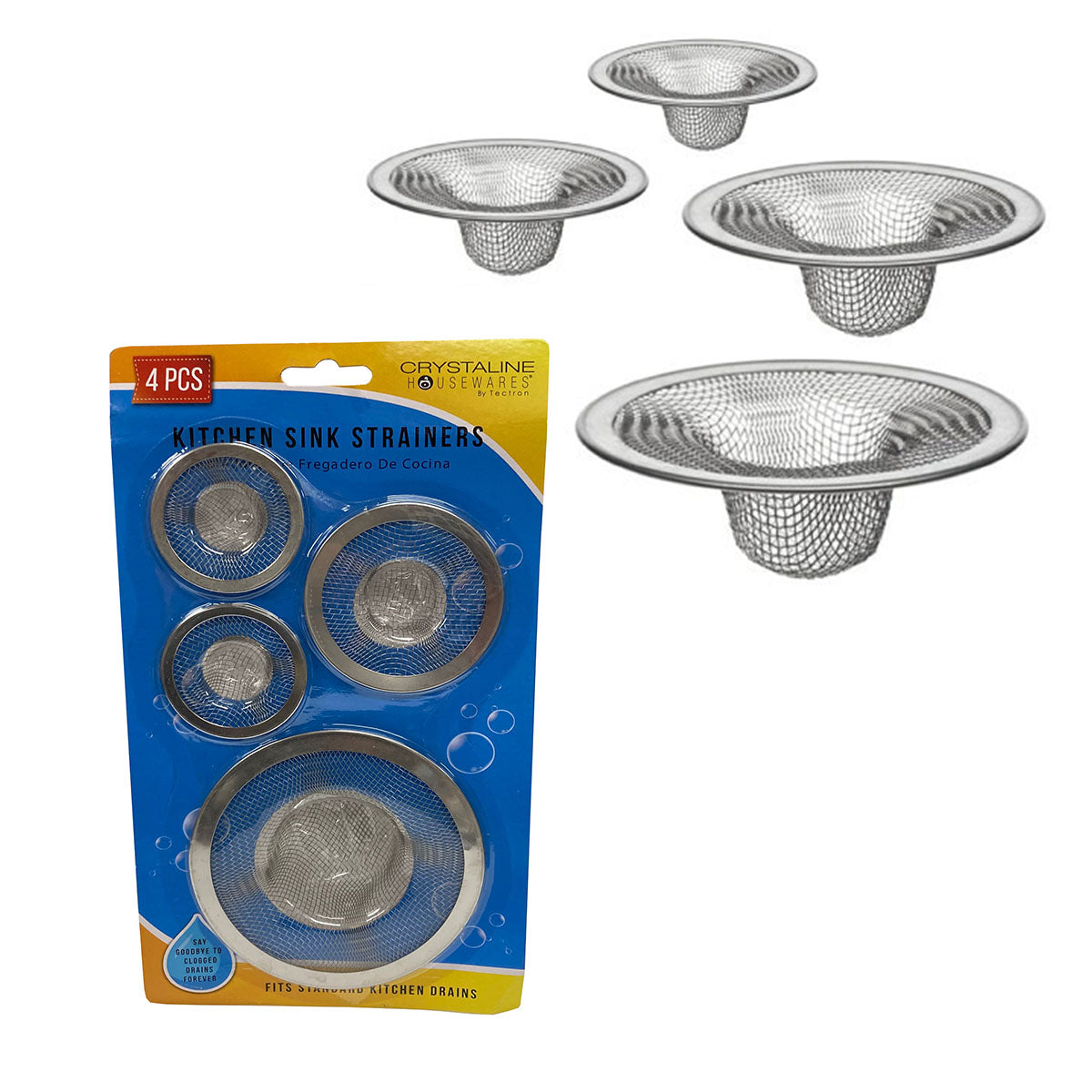 4 Pcs Kitchen Sink Strainer - KT400