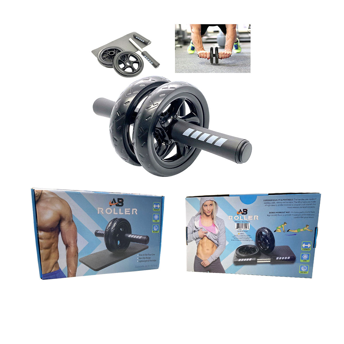 AB Roller Wheel For Abs Workout - MABWHEEL