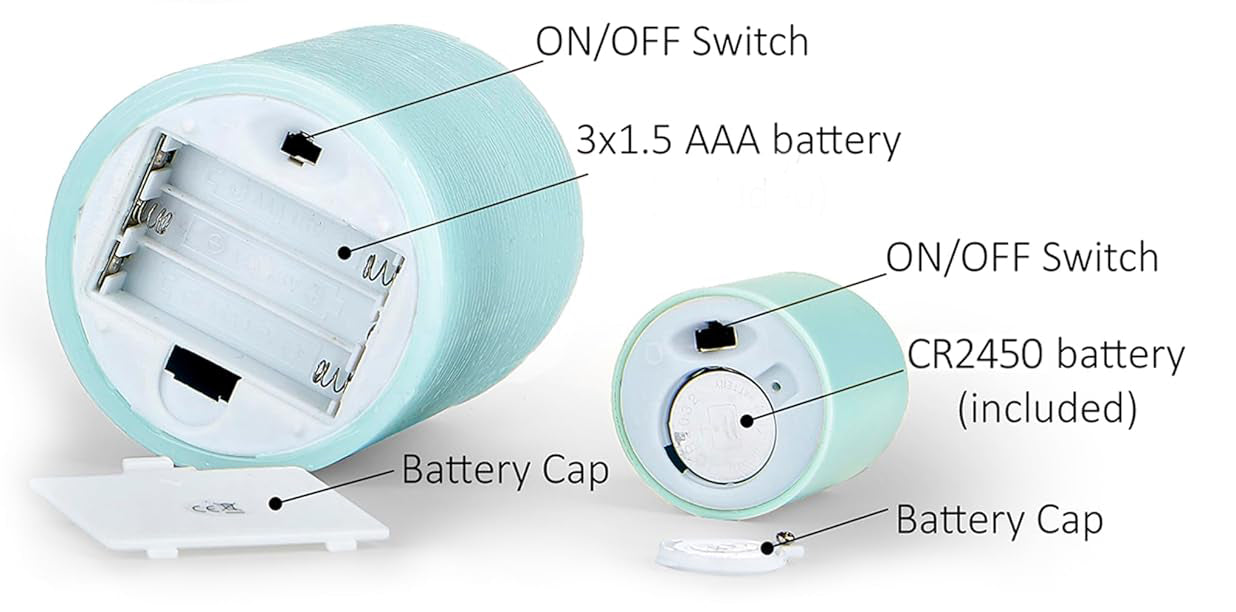 FURORA LIGHTING 8 Pcs Flameless WAX LED Candles with Remote - MCANDLE8